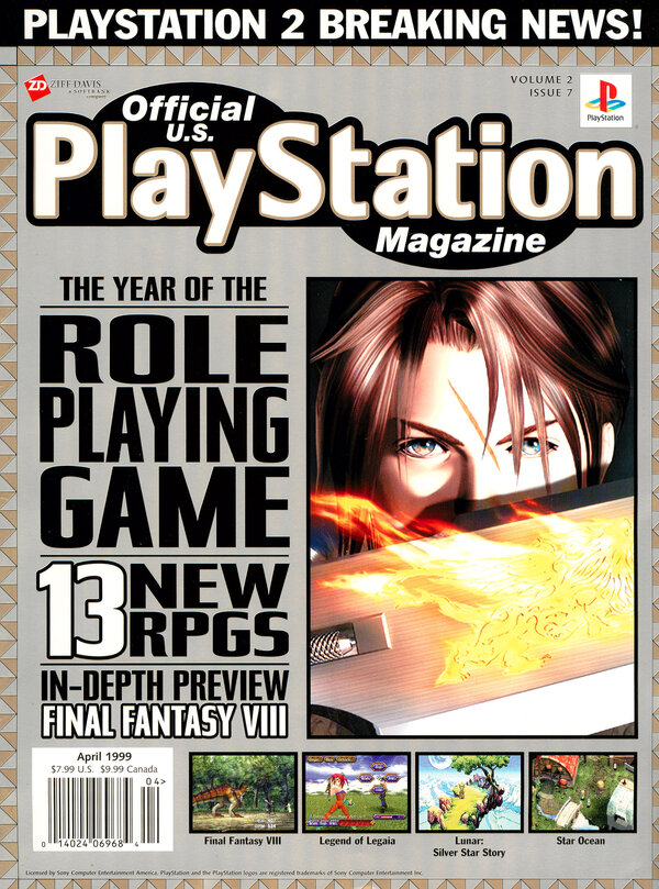 Official U.S. PlayStation Magazine Issue 019 (April 1999) cover